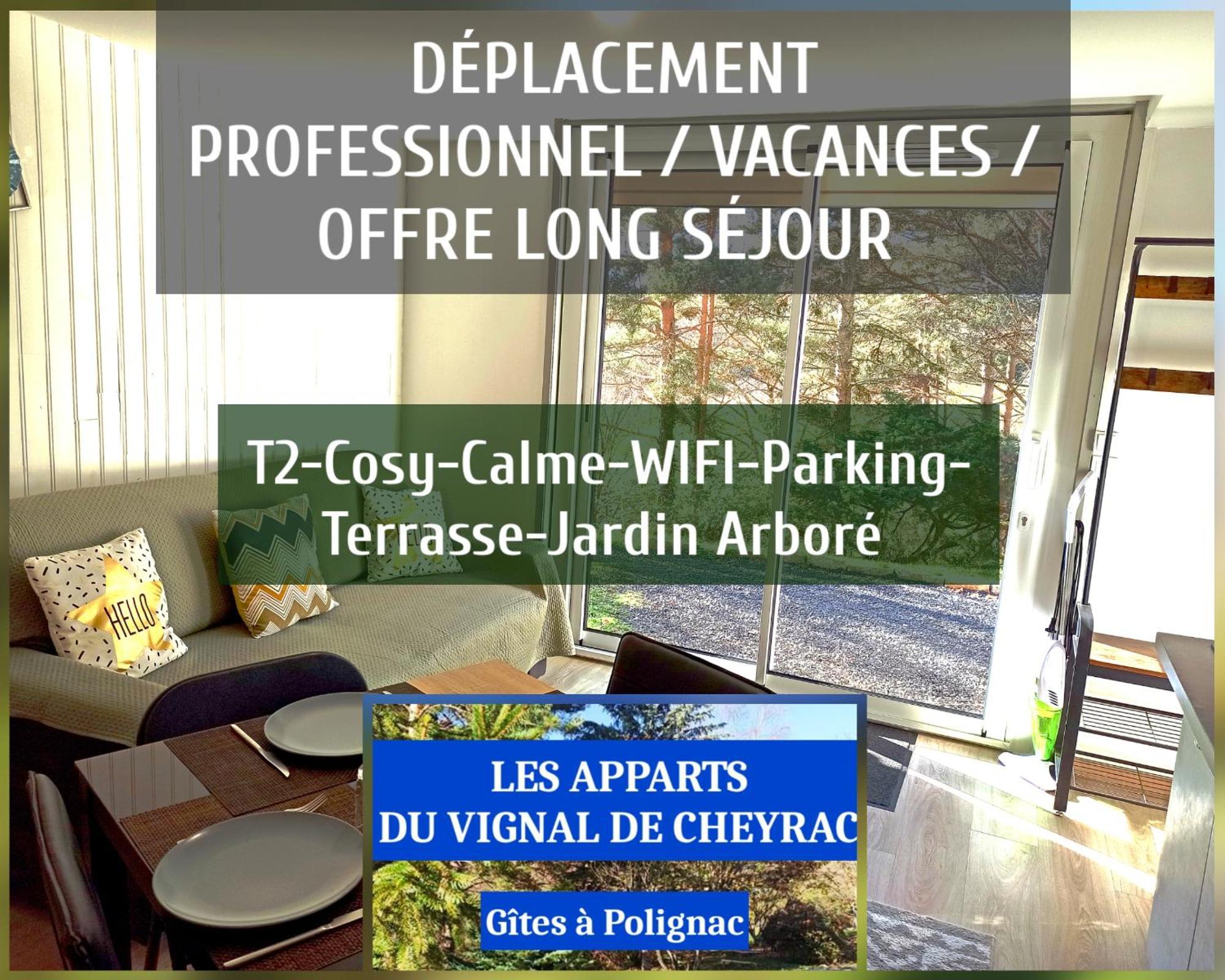 Les Apparts Du Vignal De Cheyrac Polignac  Exteriör bild